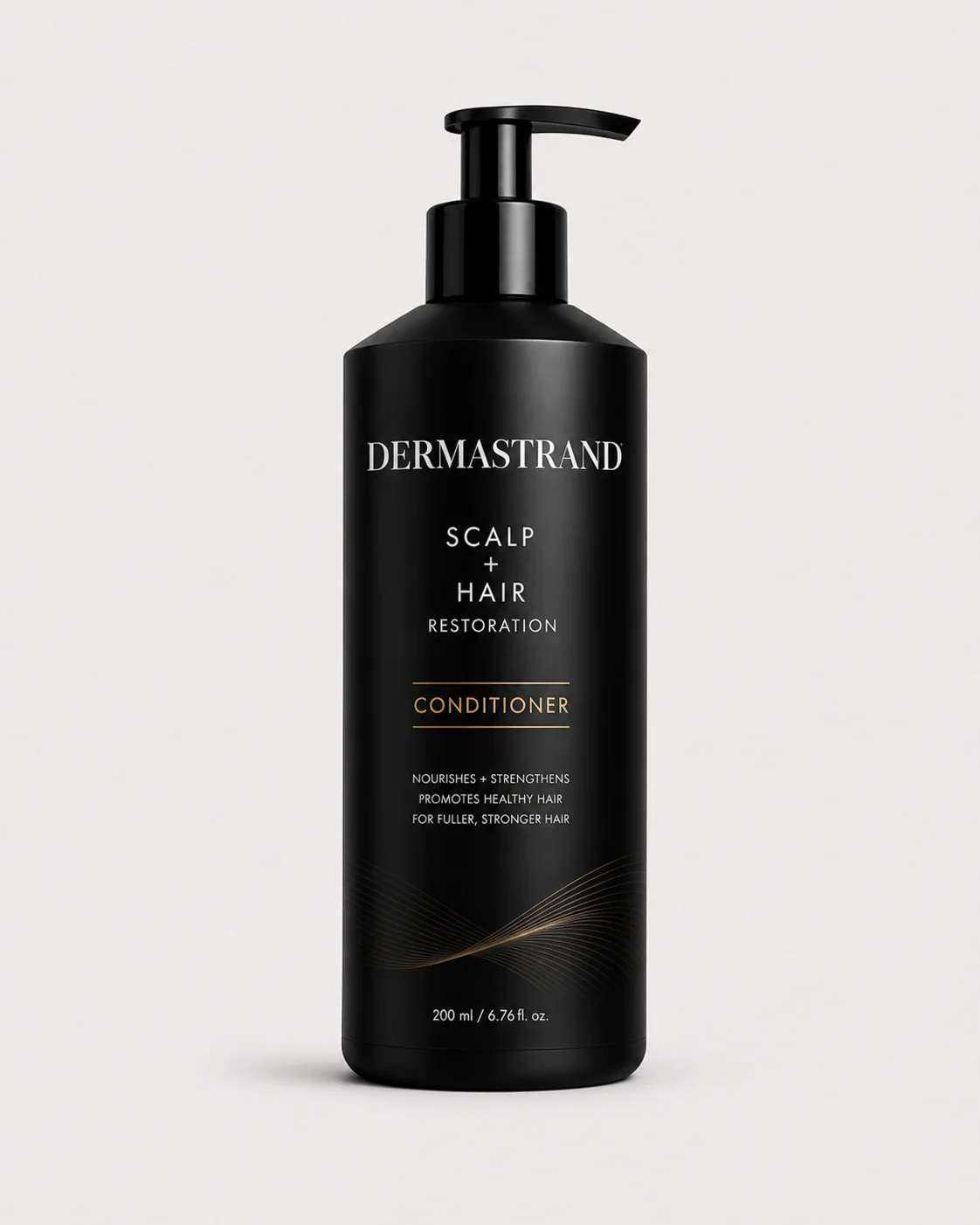 DERMASTRAND Scalp + Hair Restoration Conditioner, 200 mL pump bottle